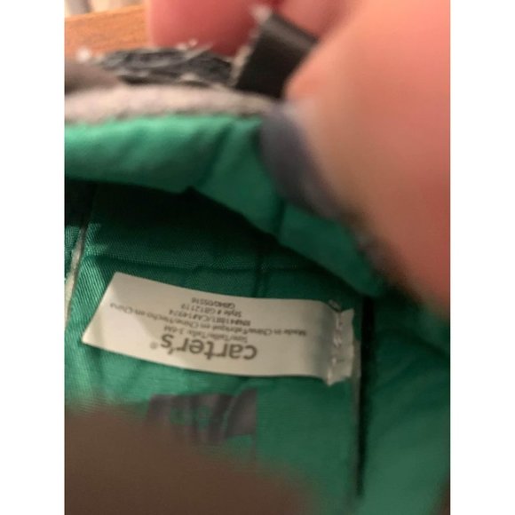 Carter’s 3-6 months Velcro baby shoes, excellent used condition - Picture 6 of 8